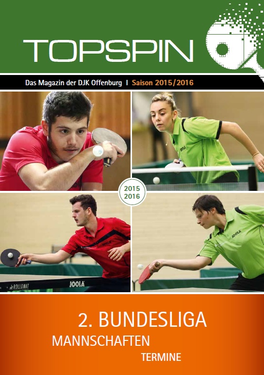 Cover Magazin Topspin 15 16